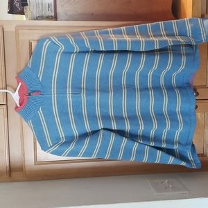 L.L. Bean cotton quarter zip sweater